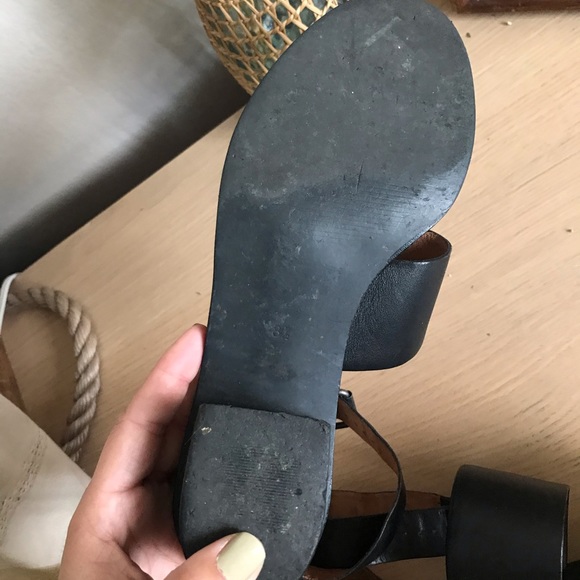 Madewell chunky strap block heel sandals - Picture 6 of 7